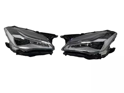Headlights of the new Maserati President in 2020