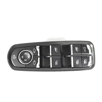 Switch for door glass lifter of Porsche Cayenne Paramera. Part number 7PP959858AF